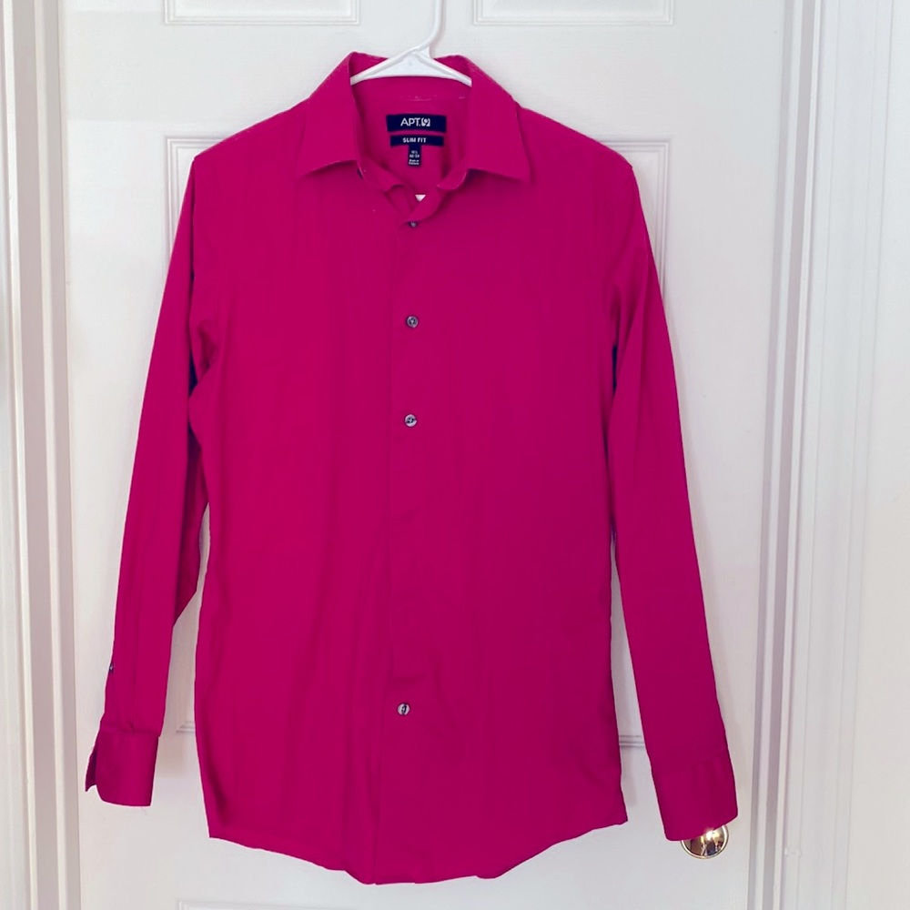 APT 9 Men's Shirt Slim Fit